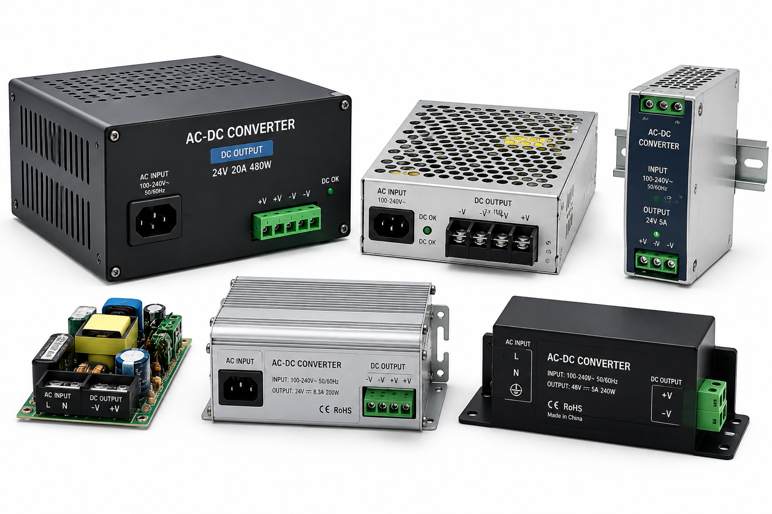 AC to DC Converter Suppliers in Qatar